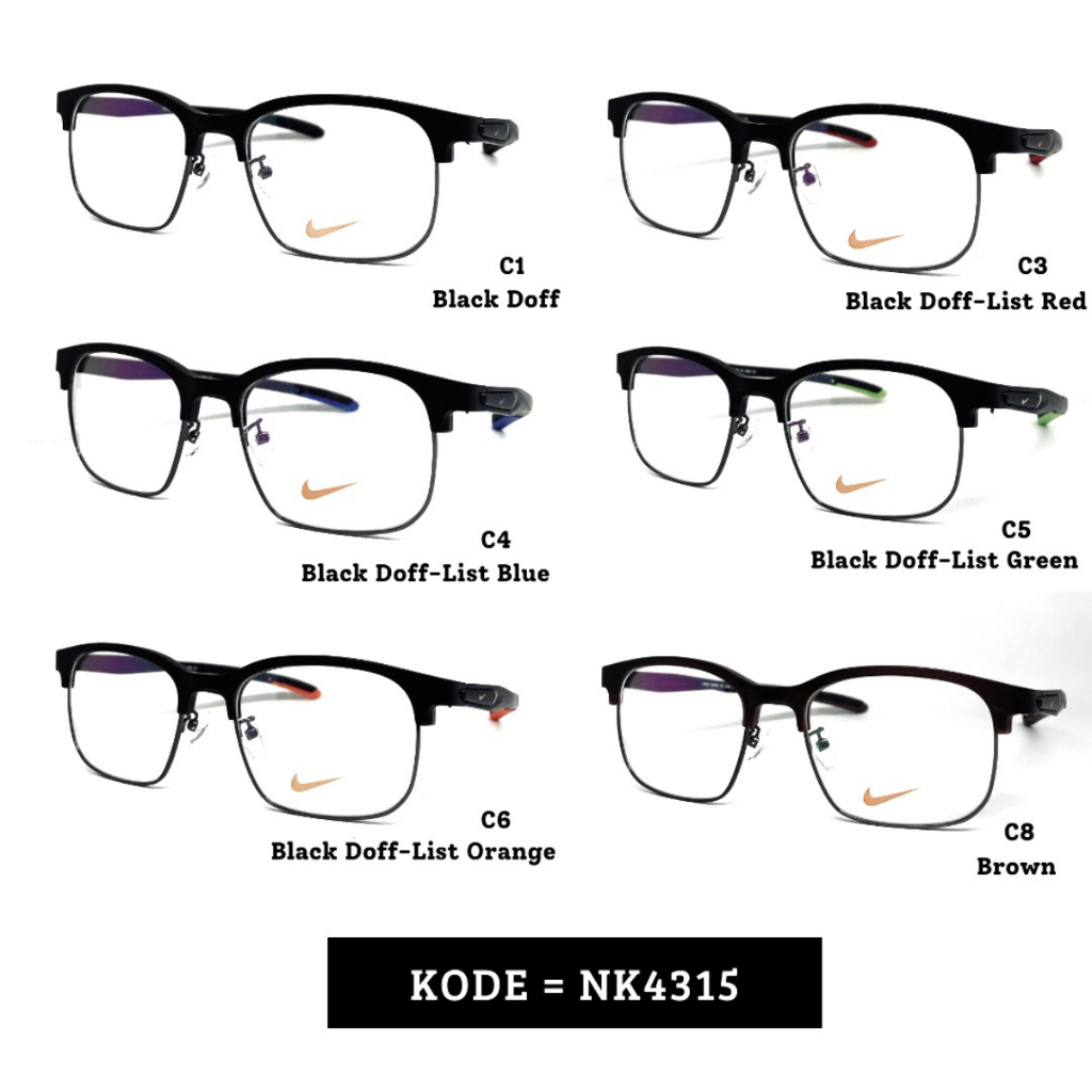 Frame kacamata Pria / Wanita Nike E-LOCK Full frame
