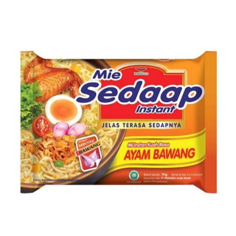 

MIE SEDAP KUAH RASA AYAM BAWANG