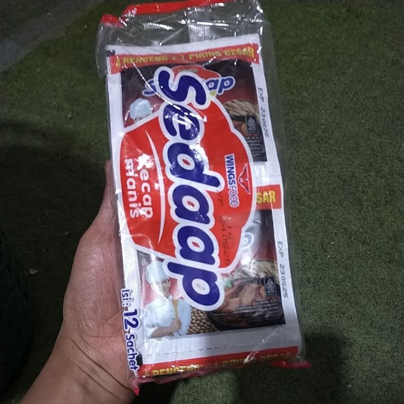 

kecap sedap renteng isi 12 biji