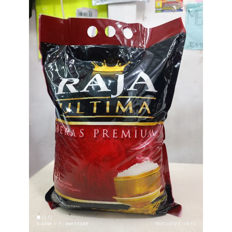 

BERAS RAJA ULTIMA 5KG PREMIUM