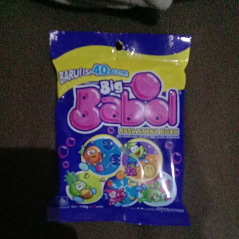 

Big Babol (40pcs/140gr) / Big babol sak / permen karet Babol