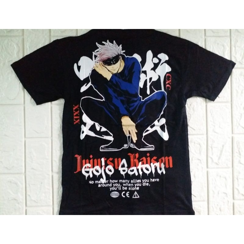 KAOS ANIME JUJUTSU KAISEN / KAOS GOJO SATORU / KAOS JUJUTSU / KAOS OBLONG / KAOS GOJO / KAOS JUJUTSU
