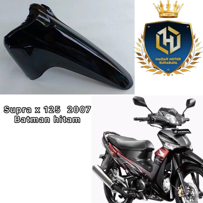 spakbor depan supra x 125 /slebor depan supra x 135 2007 batman /slebor depan supra  x 125 2007