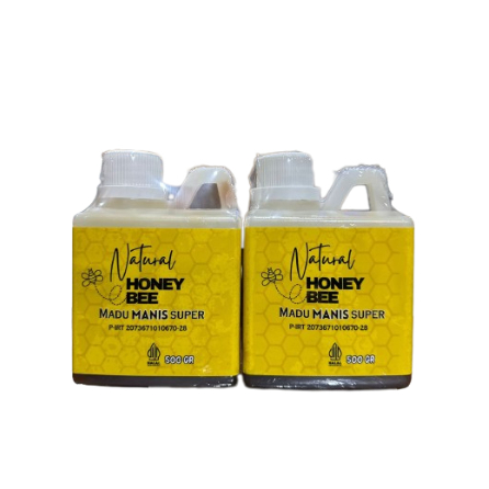 

Natural Honey Bee Madu Manis Super 500gr / Madu Murni