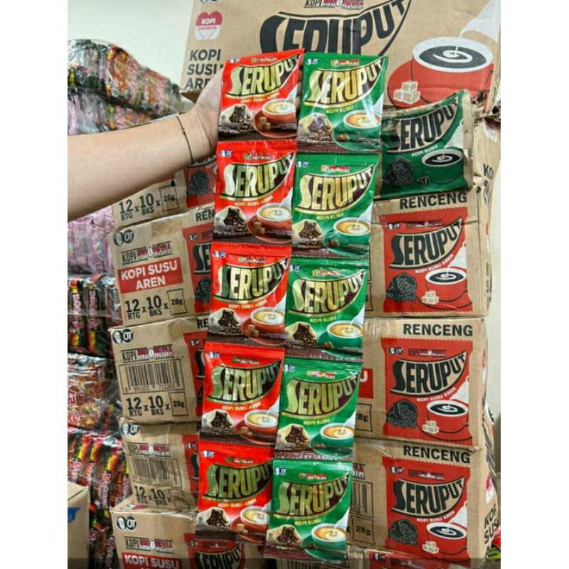 SERUPUT Kopi Susu, Kopi Susu Aren Renceng