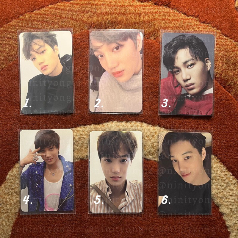[BACA DESKRIPSI] wts pc kai exo Universe A B Countdown Mama B DMUMT dont mess up my tempo Andante Lo