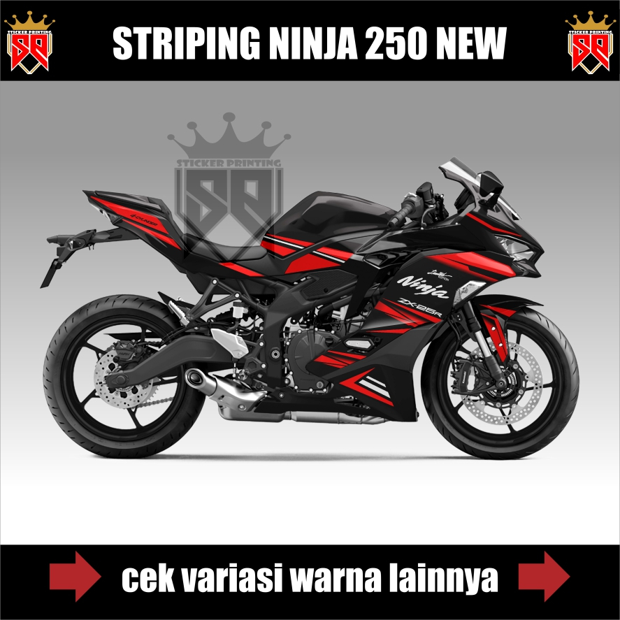 STRIPING STICKER NINJA ZX25R/ZX 25R KAWASAKI NINJA ZX25R