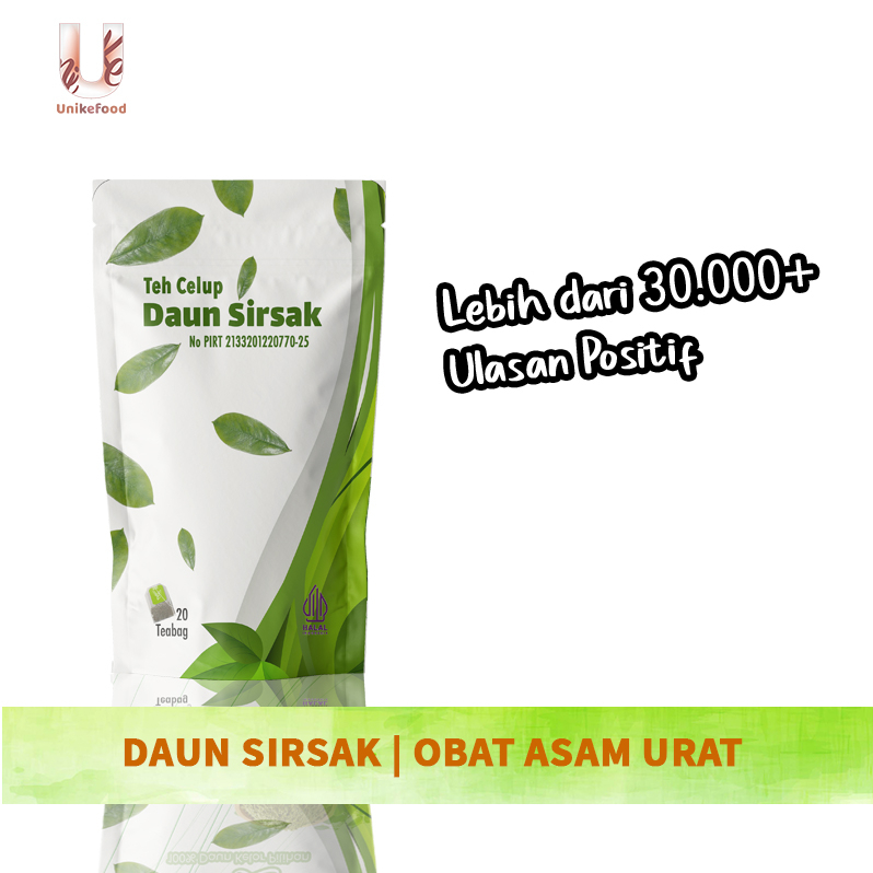 

Obat Asam Urat Ampuh | Unikefood Teh Celup Daun Sirsak Herbal Mengatasi Asam Urat dan Kanker, Obat Diabetes, 100% Organik, Teh Daun Sirsak Organik Herbal