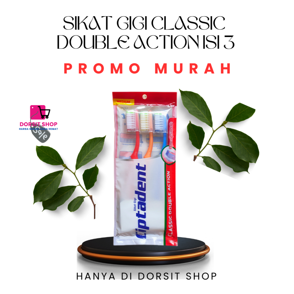 Sikat gigi Ciptadent Murah isi 3