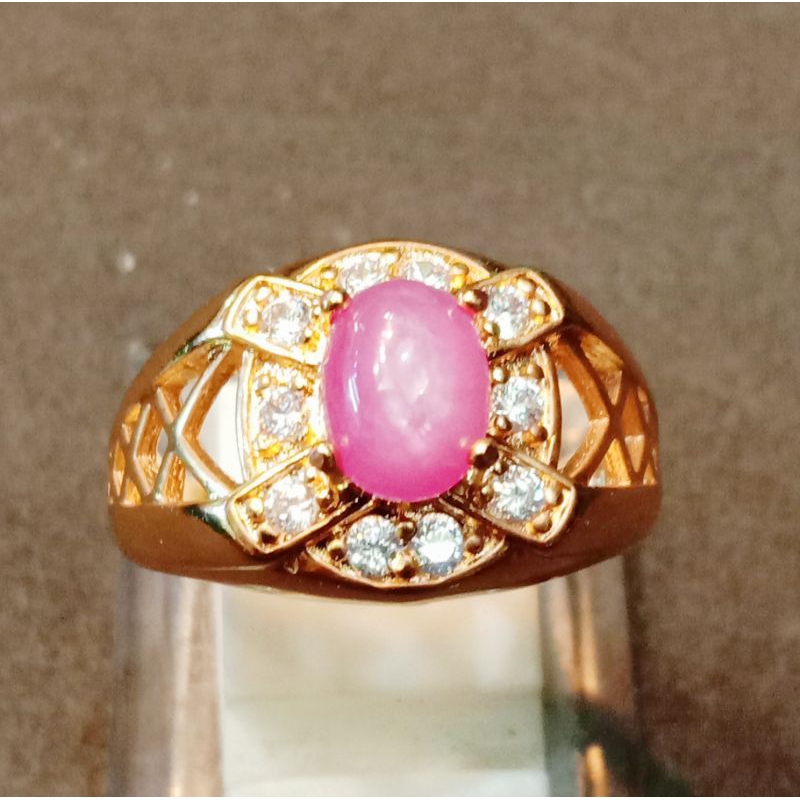 BATU PERMATA RUBY PINK MADAGASKAR