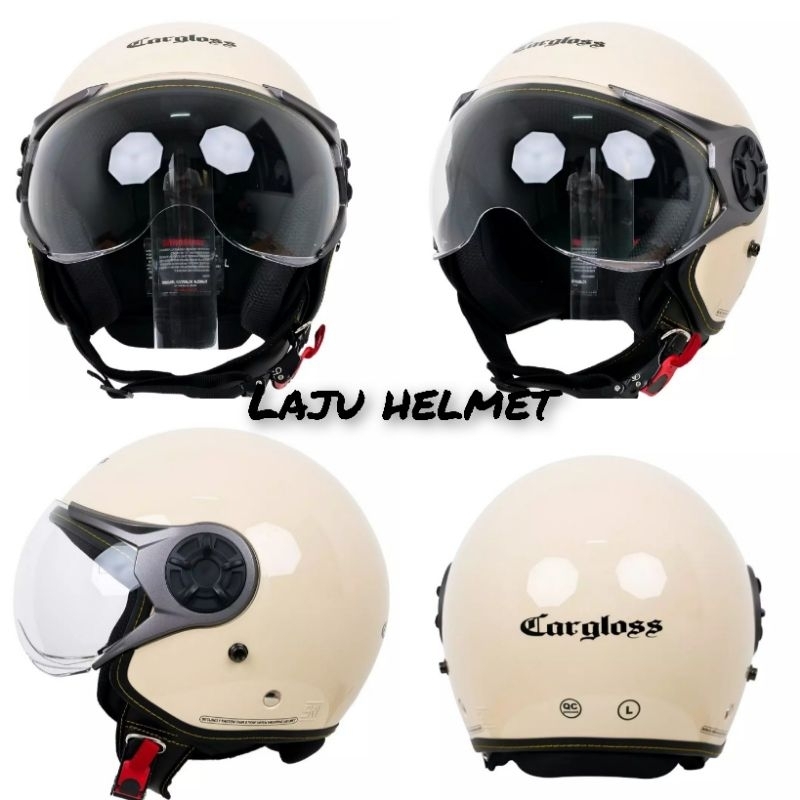 HELM CARGLOSS CARGLOS YR YRM GHOTIC ORIGINAL SOLID CREAM - M
