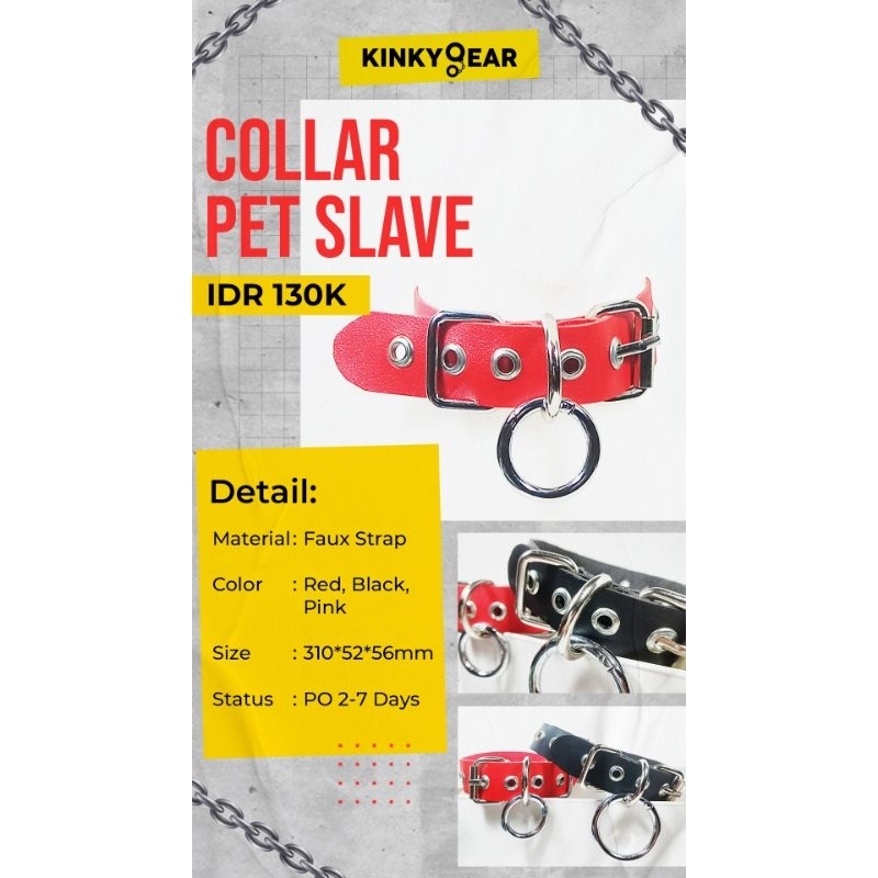 collar pet slave kalung game sexy