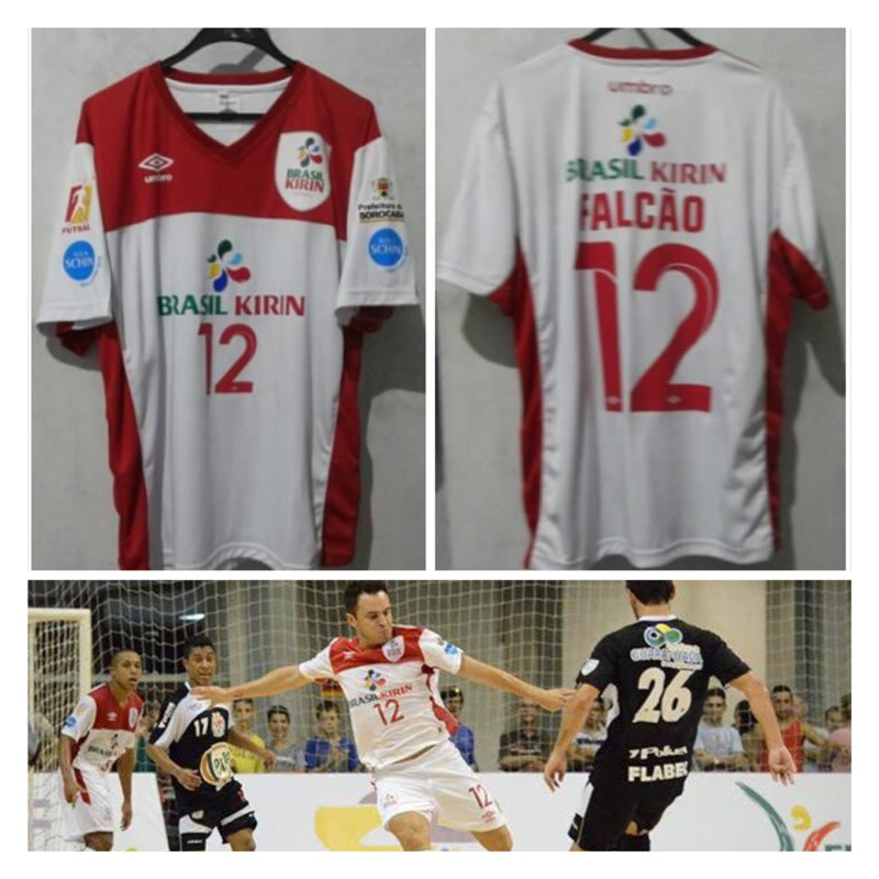 jersey futsal club brasil falcao replica second