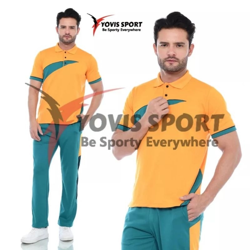 Setelan Olahraga Pria Dewasa Yovis Sport Original