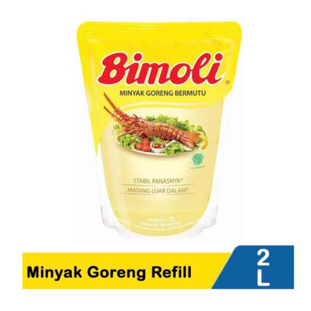 

bimoli minyak goreng 2 liter