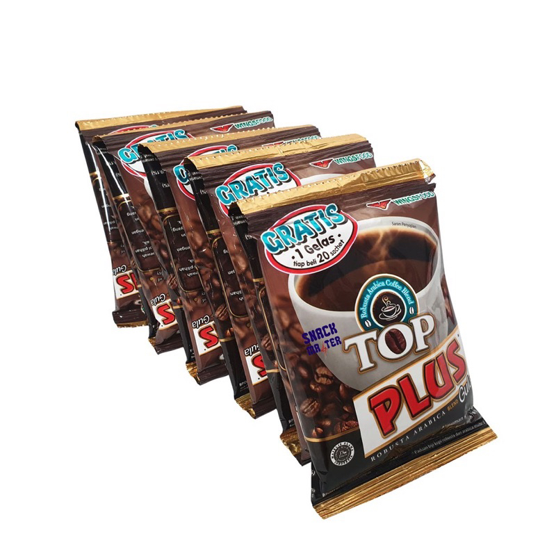 

Top Kopi Plus Gula Renceng - Netto 10 bks x 18 gr