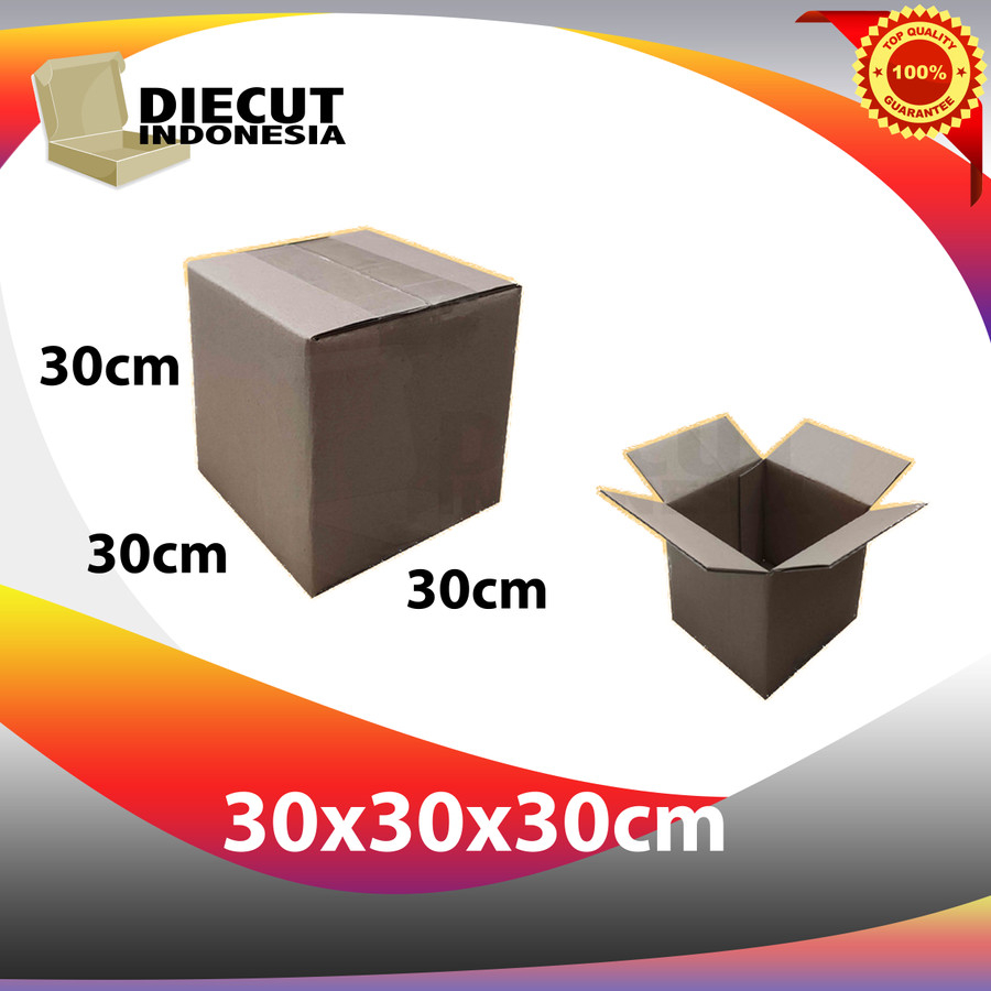 

Kardus Box packing POLOS BARU UK 30x30x30 POLOS