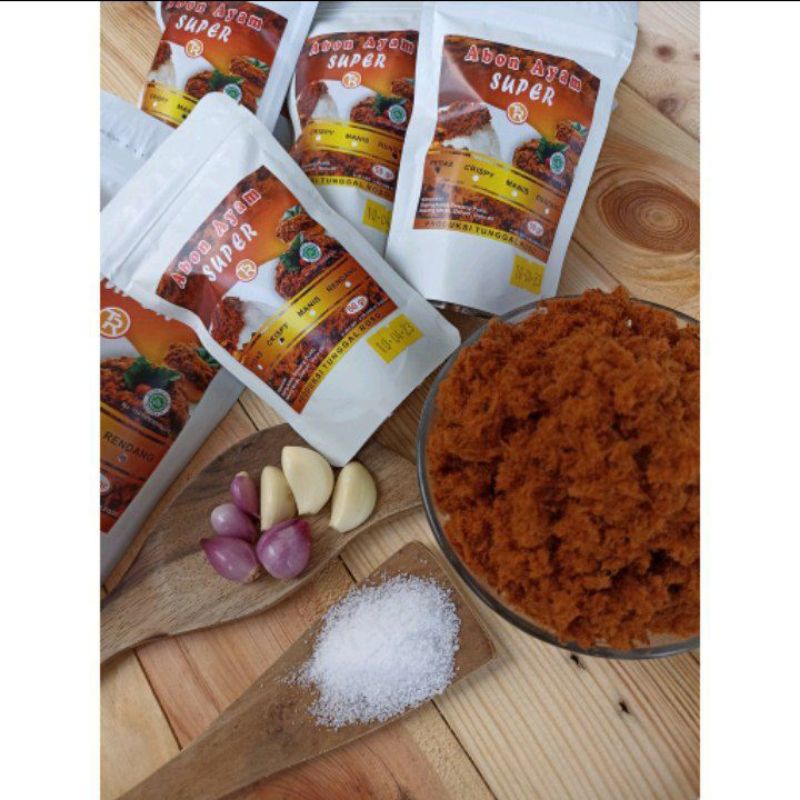 

ABON AYAM TUNGGAL ROSO POUCH 100GR