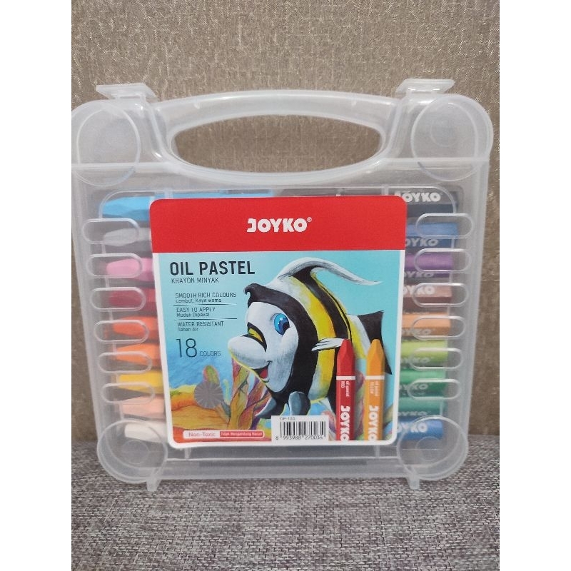 

Crayon JOYKO 18 warna/Oil Pastel JOYKO 18 warna