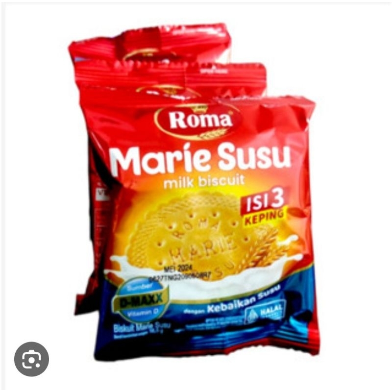 

Roma marie susu ( 1 pack isi 10 bks)