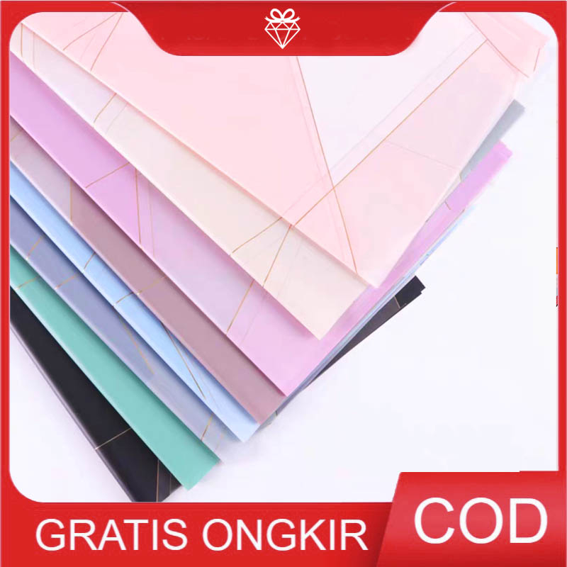 

20LEMBAR Wrapping Symetric - Cellophane Buket Bunga Keramik W016