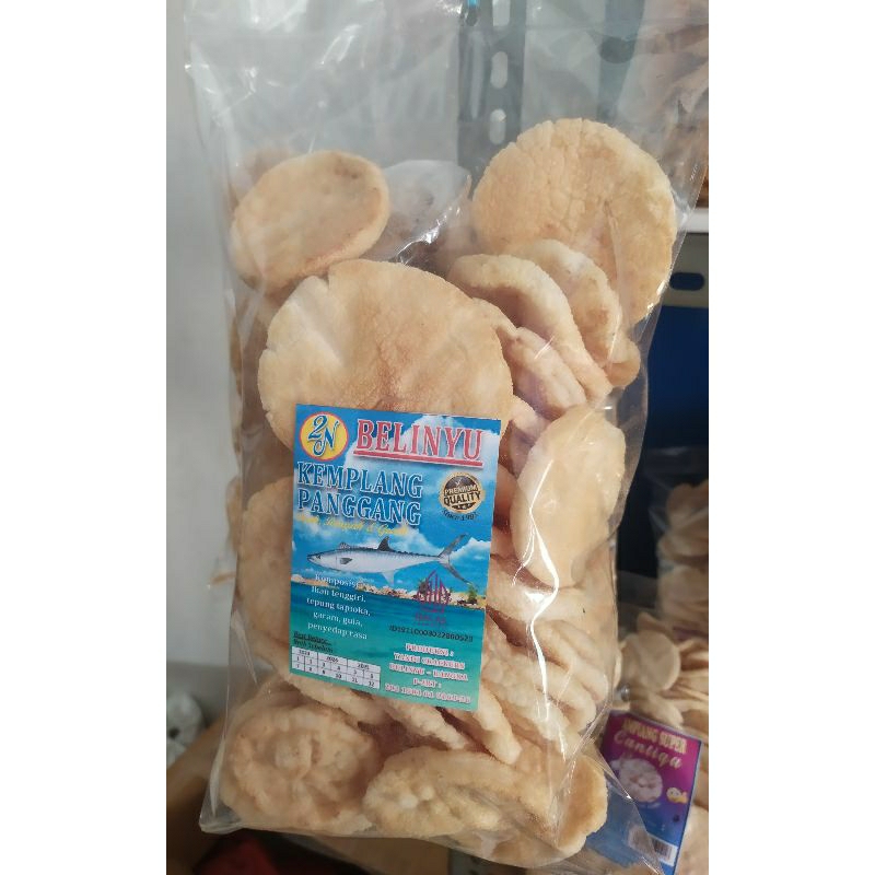 

Kemplang bakar ikan 250 gr : 2N