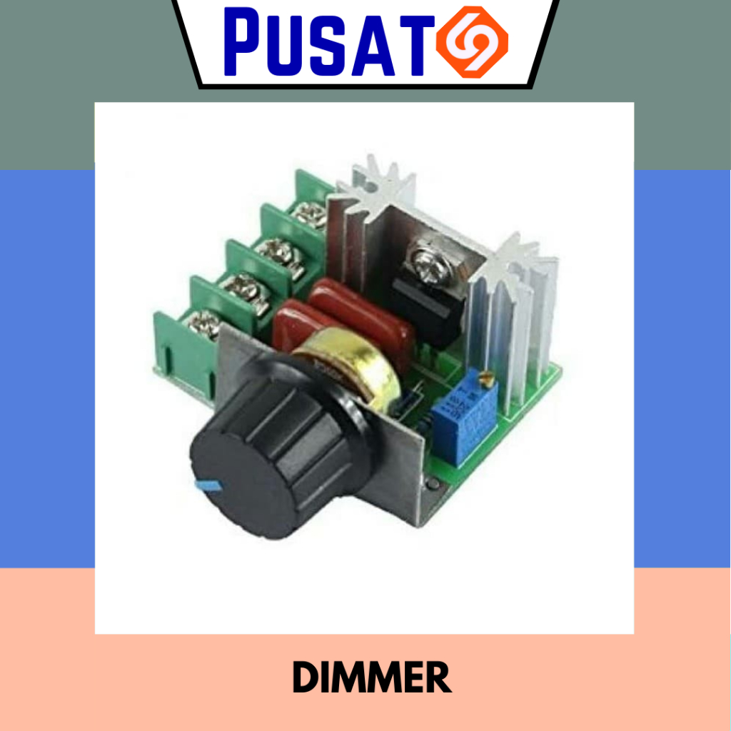 Dimmer SCR 2000W Regulator Voltage 220V AC Motor gurinda bor Motor Speed Controller NEW