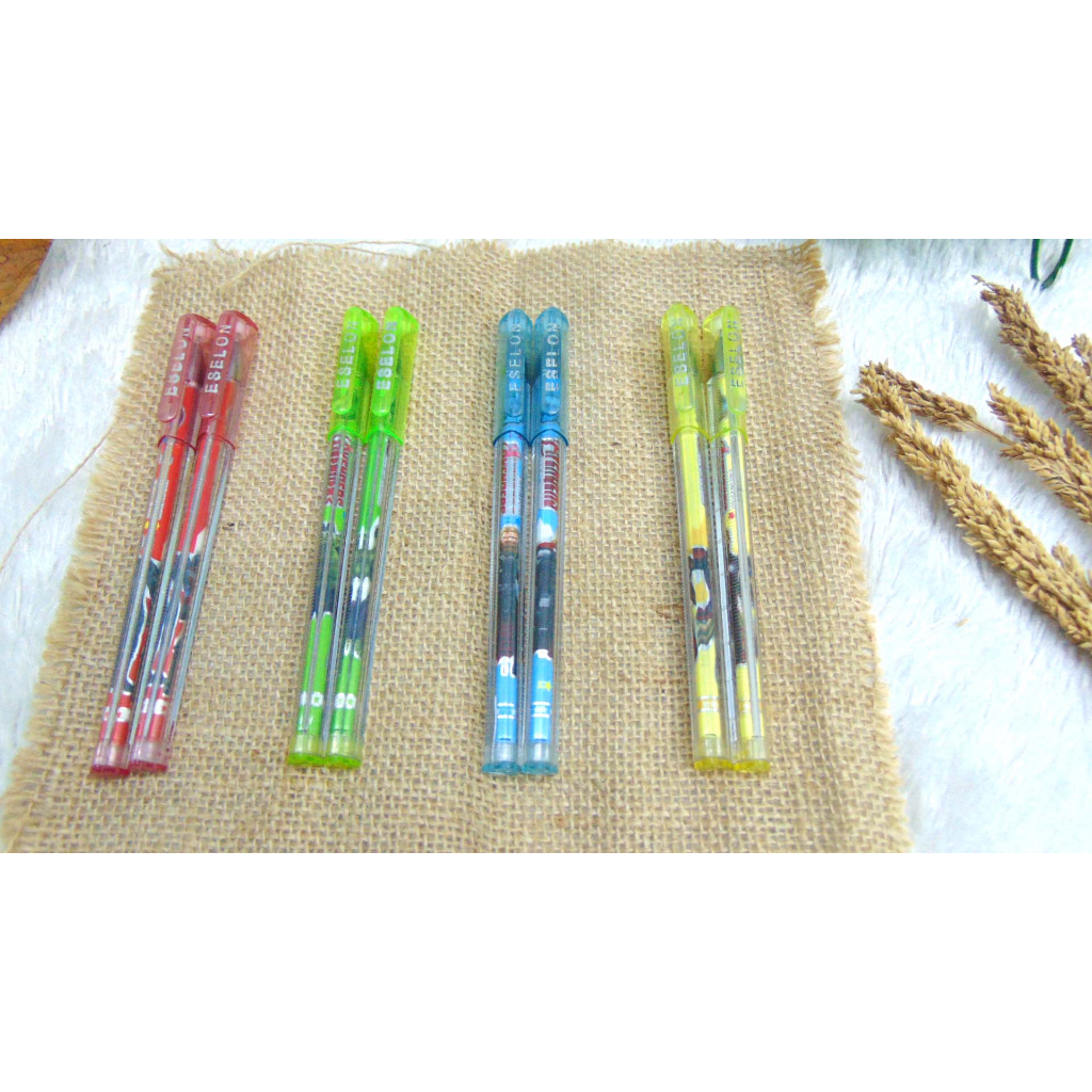 

ES-703 Ecer 1pcs Gel Pen Bolpen Bolpoint Esselon Gel Ink Pen Karakter