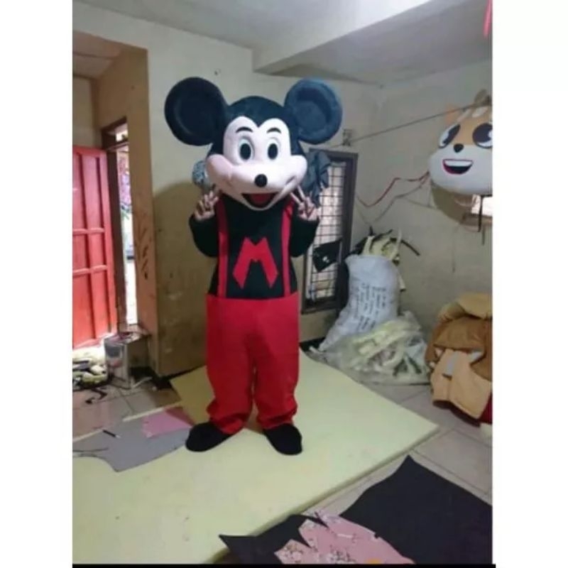 KOSTUM BADUT MICKEY MOUSE