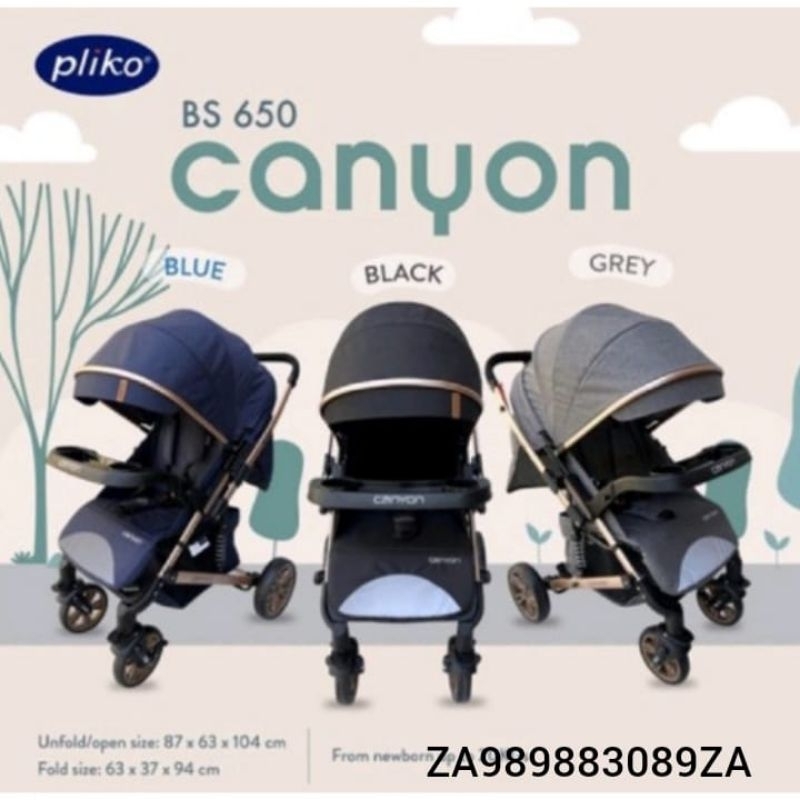 Stroller Pliko Canyon 650 Reversible