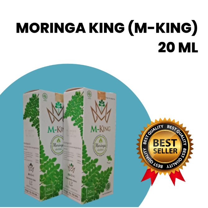 M King Jamu Tetes Herbal M KING MORINGA Original 100% M king Original Obat Kanker M King Obat Tetes