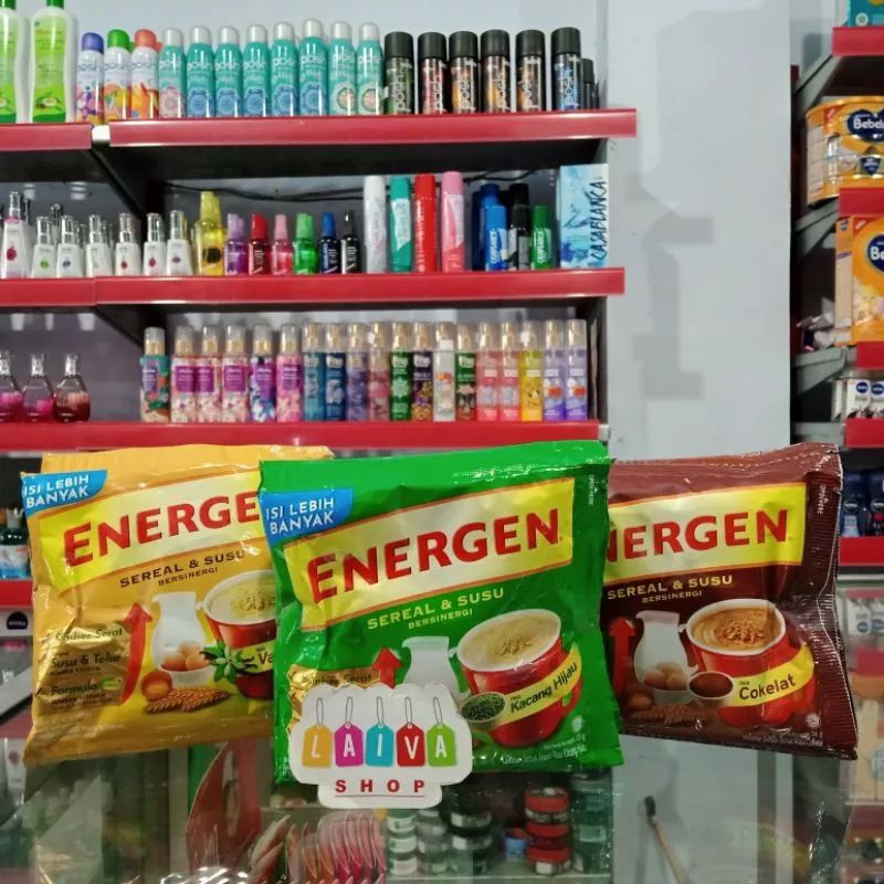 

ENERGEN SEREAL & SUSU BERSINERGI renceng isi 5pcs