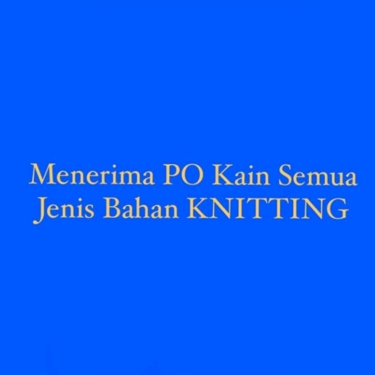 menerima PO Kain Semua Jenis Bahan KNITTING