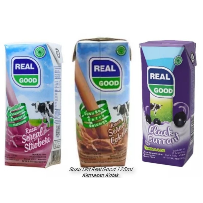 

Susu Real Good Uht 125ml Kemasan Kotak