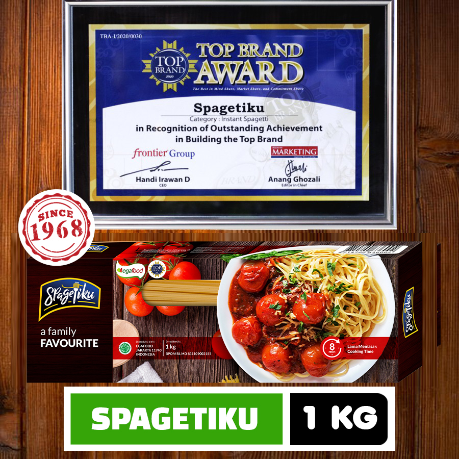 

Spagetiku Kemasan 1 KG