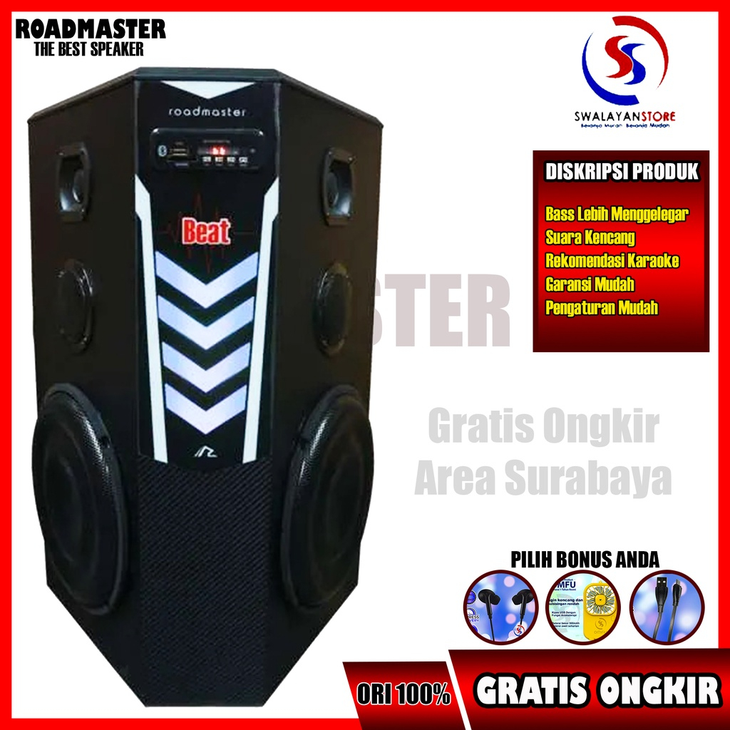 SPEAKER ROADMASTER PRO BEAT 12 BLUETOOTH | Speaker Bass Bluetooth | Speaker Bluetooth | Speaker Supe