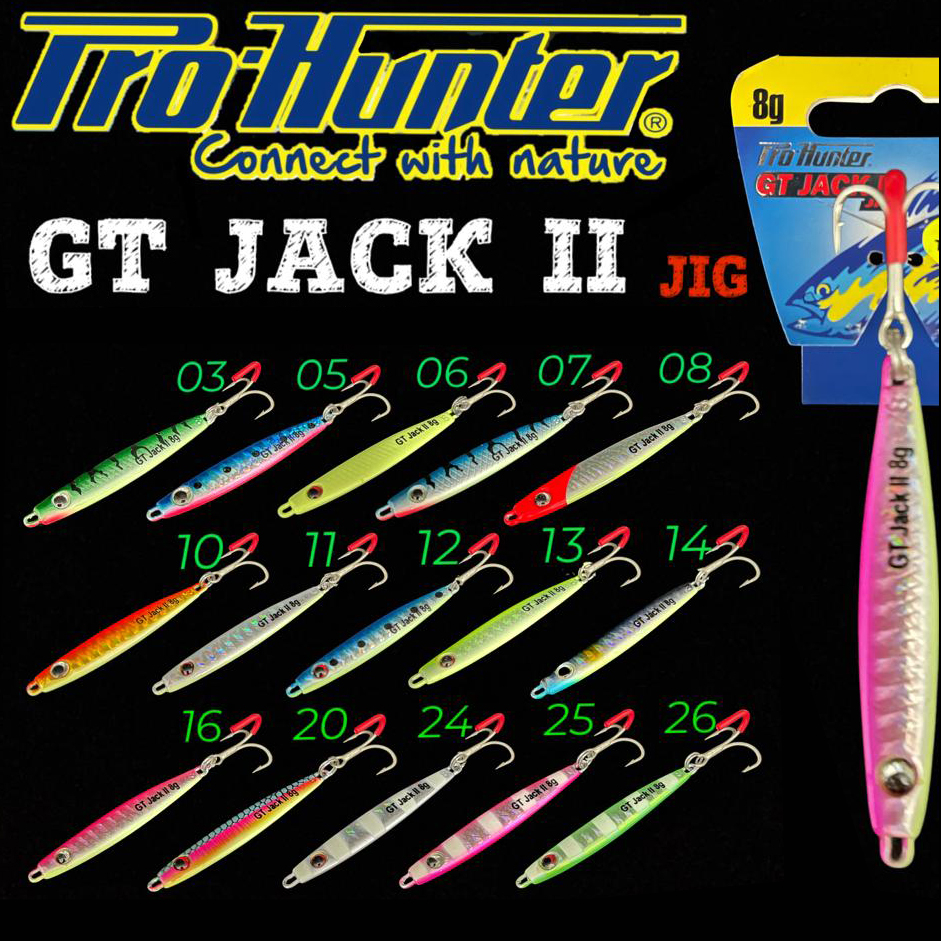 METAL JIG GT JACK - II 80GRAM / METALJIG GT JACK - II 80GRAM