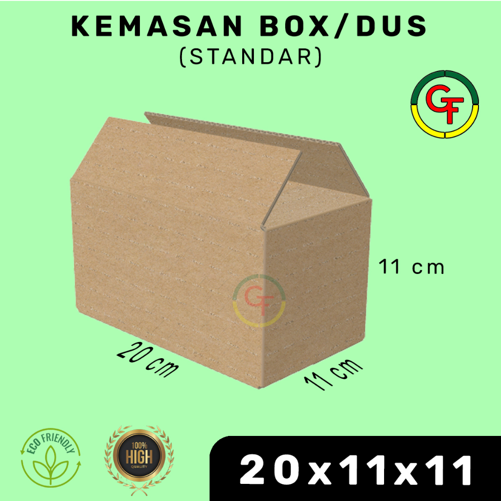 

Kardus Box Karton Kotak Dus Packing Kosmetik Polos Uk. 20x11x11 cm