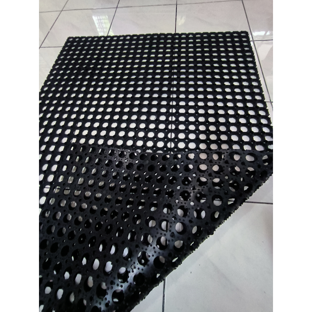 KARPET KARET ANTI SLIP 150 X 100 KESET KOMPOS KARPET MUSHOLA MASJID KARPET WUDHU KESET RING MAT