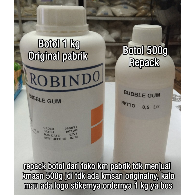 Perisa permen karet/Bubble Gum/es permen karet 500