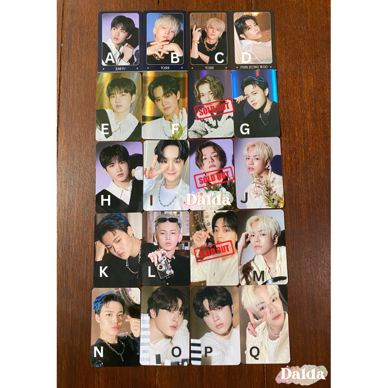[Official] Treasure night garden photocard/pc treasure/ poca treasure