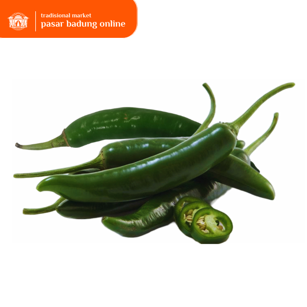 

Cabe hijau besar 100gr