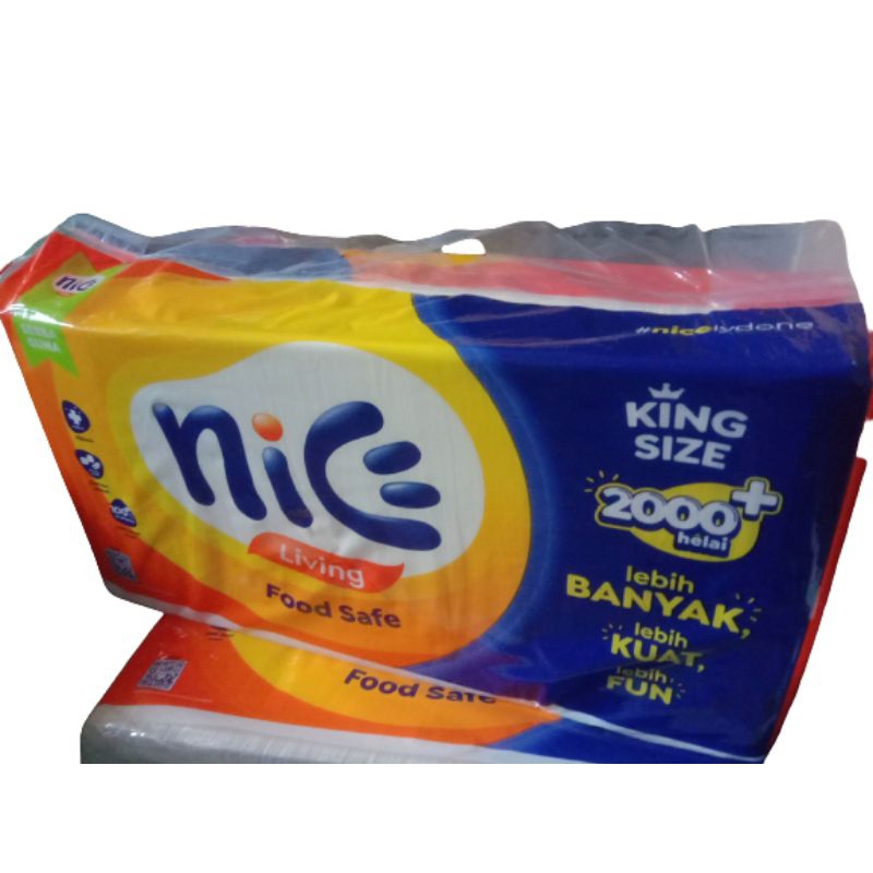 Tissue Nice / Tisu Nice 2ply 1000 Gram Tisu Serba Guna Ukuran Besar
