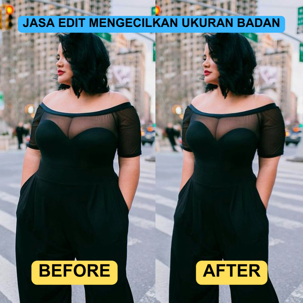 Jasa Edit Foto | Mengecilkan Bagian Tubuh | Photoshop