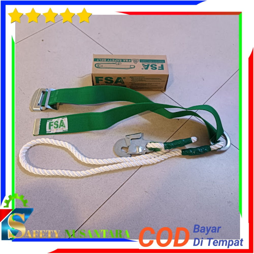 Sabuk Safety Kerja PLN Safety Belt Pinggang FSA