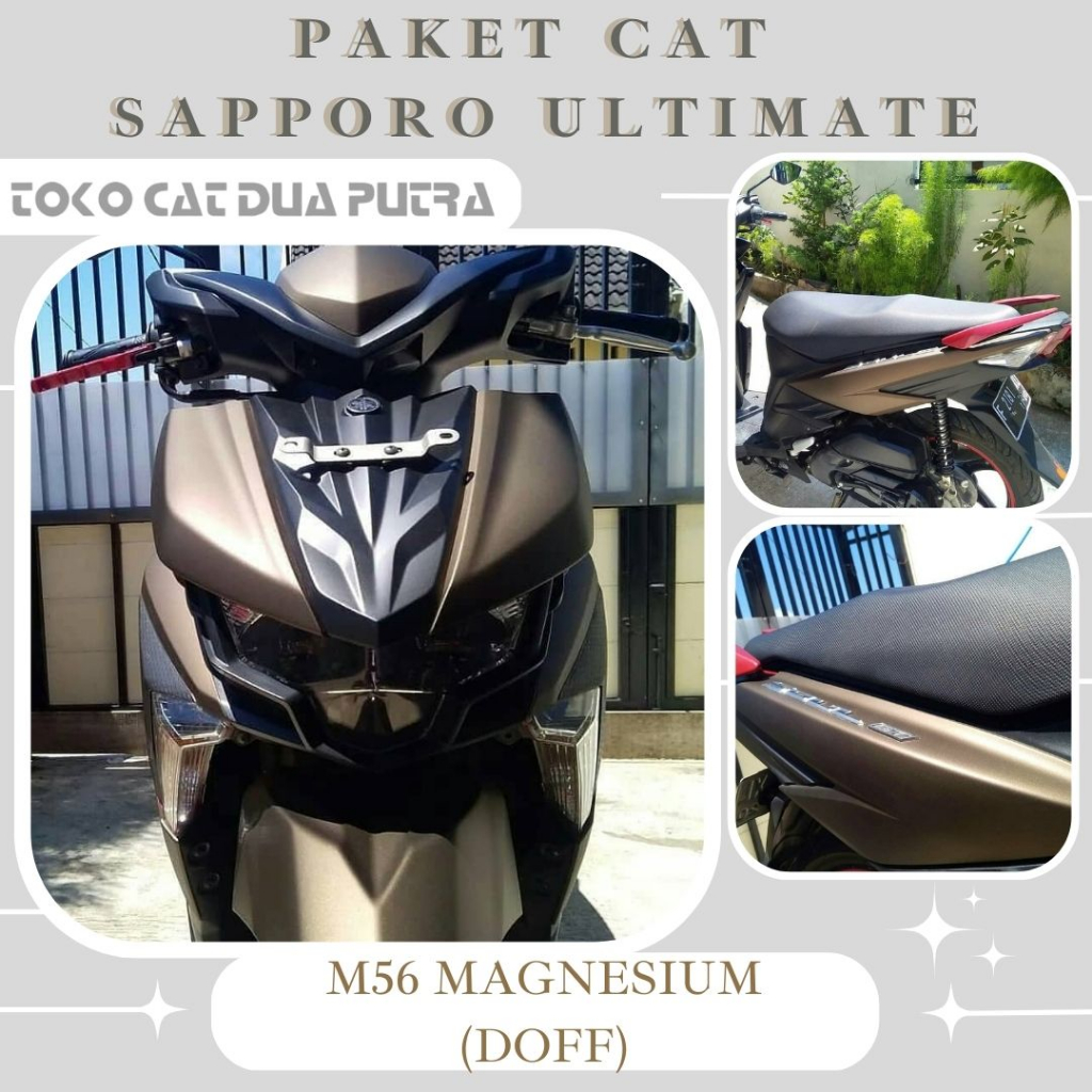Paket Cat Sapporo Ultimate M56 Magnesium