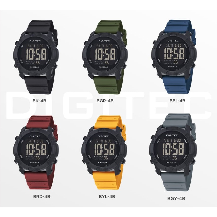 JAM TANGAN PRIA DIGITEC DG-5189T DG5189 DG 5189T ORIGINAL FREE BOX