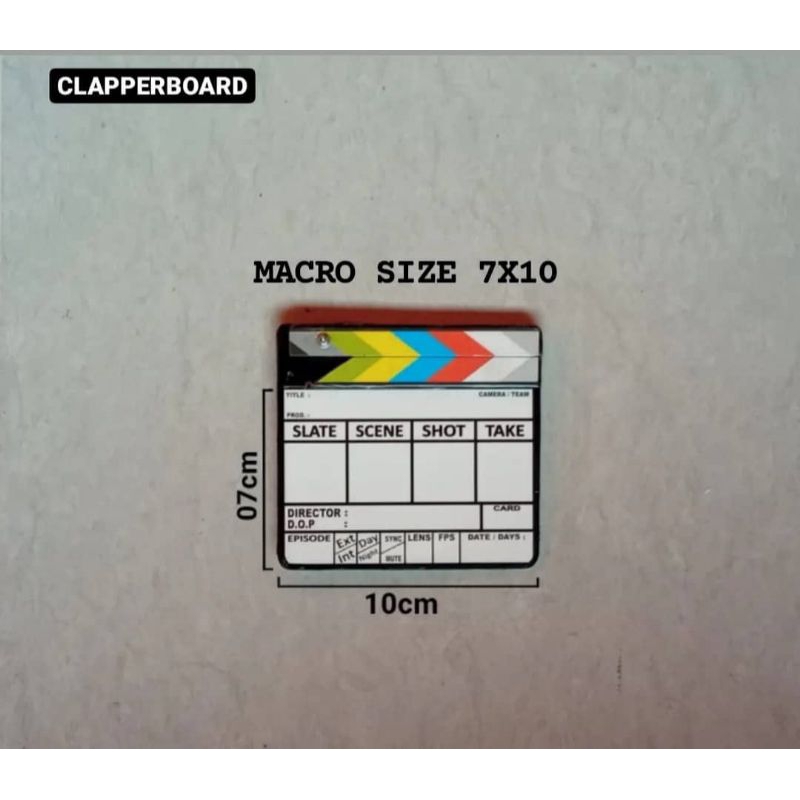 

Claap Board 7x10Cm