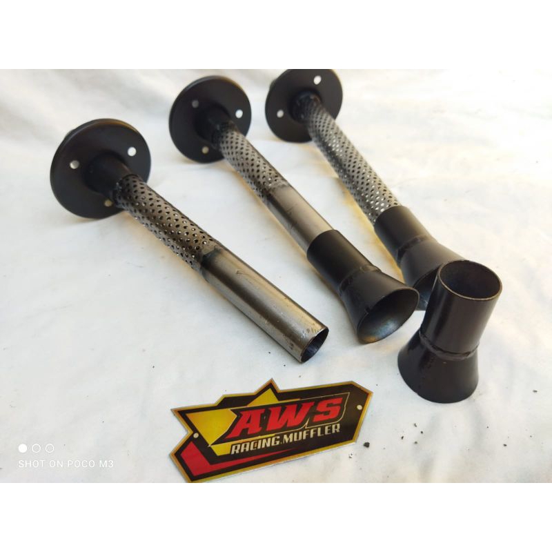 SARANGAN/SARINGAN KNALPOT FIZR/F1ZR/FIZ R/FORCE STANDAR RACING ROAD RACE.AWSRACINGMUFFLER