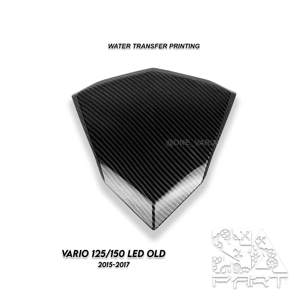 VISOR VARIO 125 LED OLD / VARIO 150 LED OLD VISOR CARBON WINSHIELD